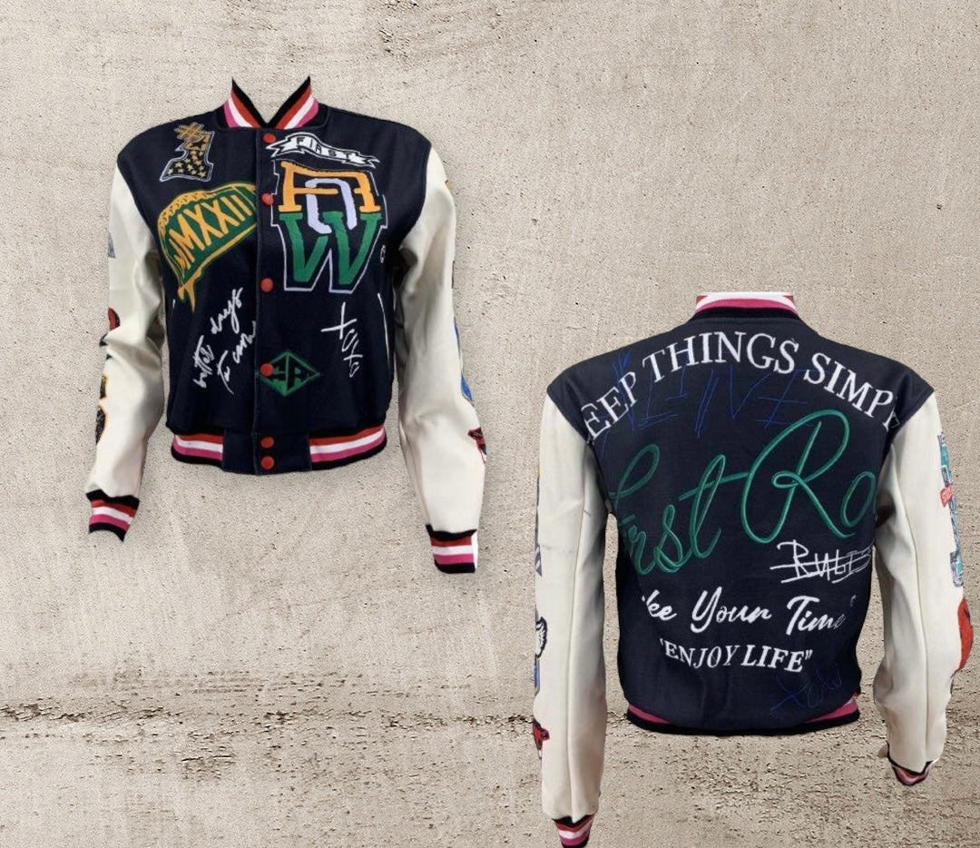 Raw Varsity Jacket